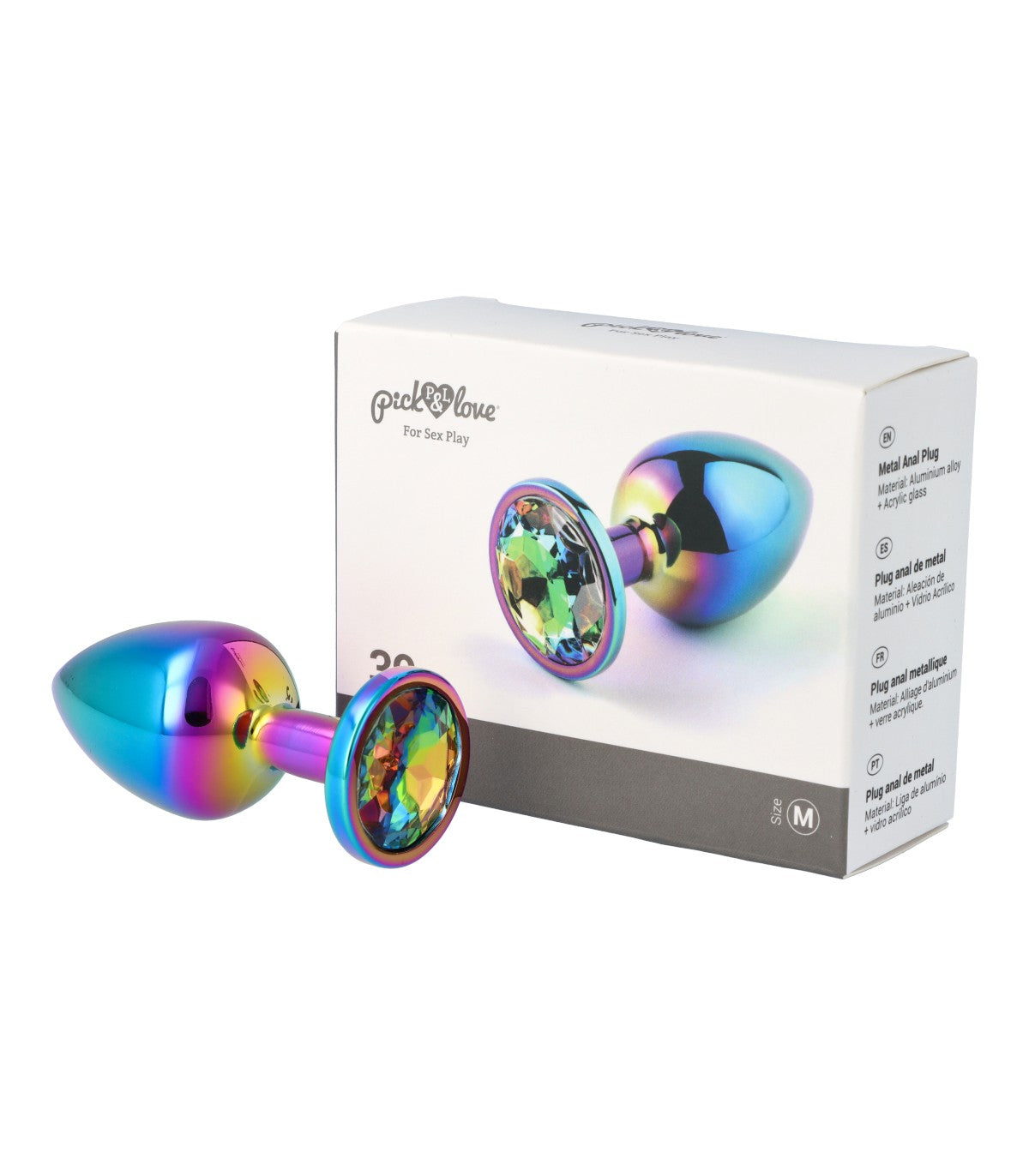 Nº 39 PLUG ANALE IN METALLO TAGLIA M