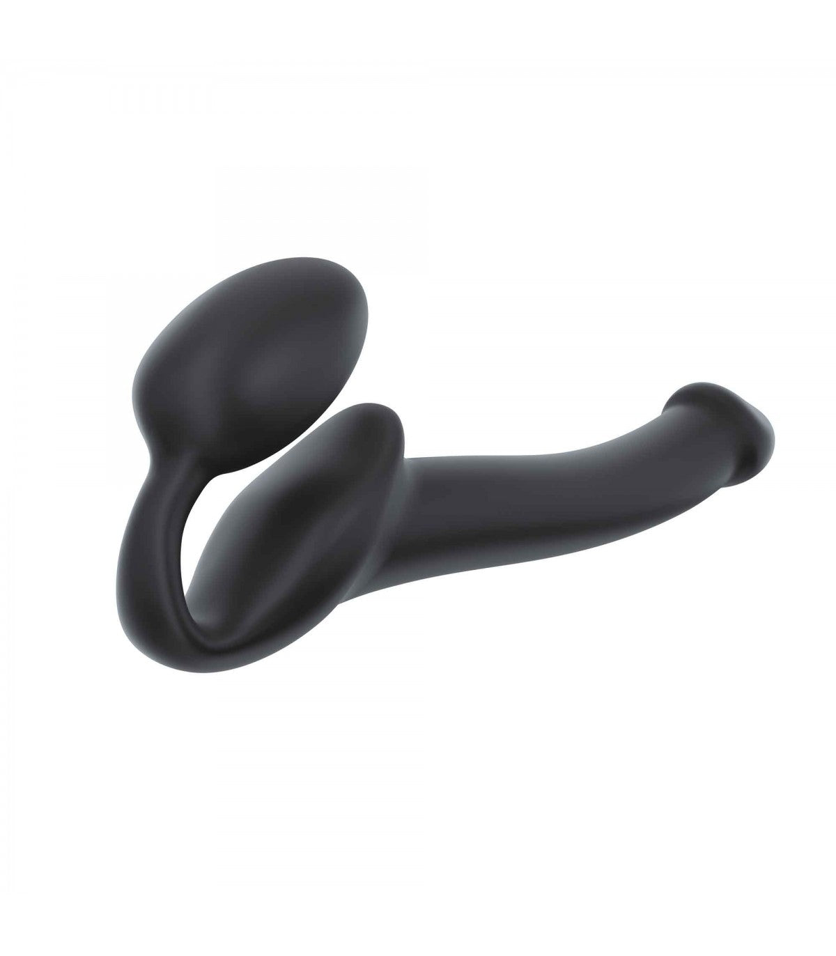 IMBRACATURA DILDO STRAP-ON FLESSIBILE MORBIDO SILICONE NERO S