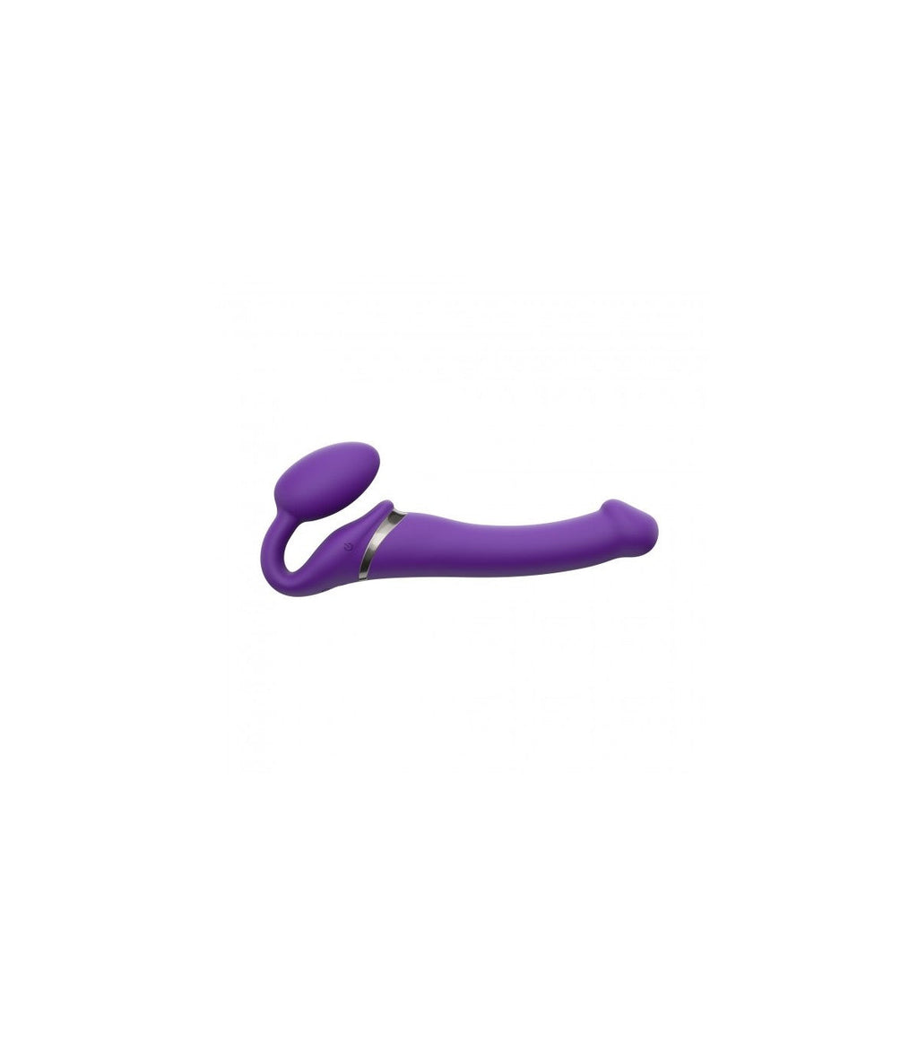 Cablaggio USB a doppia vibrazione in silicone flessibile con telecomando viola M