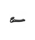 Cablaggio USB a doppia vibrazione in silicone flessibile con controller nero L