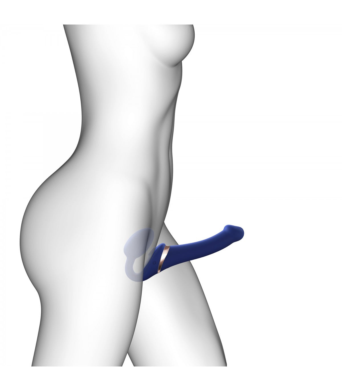 IMBRACATURA REGOLABILE MULTI ORGASMO L BLU