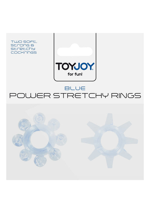 Anelli elastici Power Stretchy 2 pezzi blu