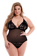 BACI ECO PIZZO E RETE TEDDY NERO, QS