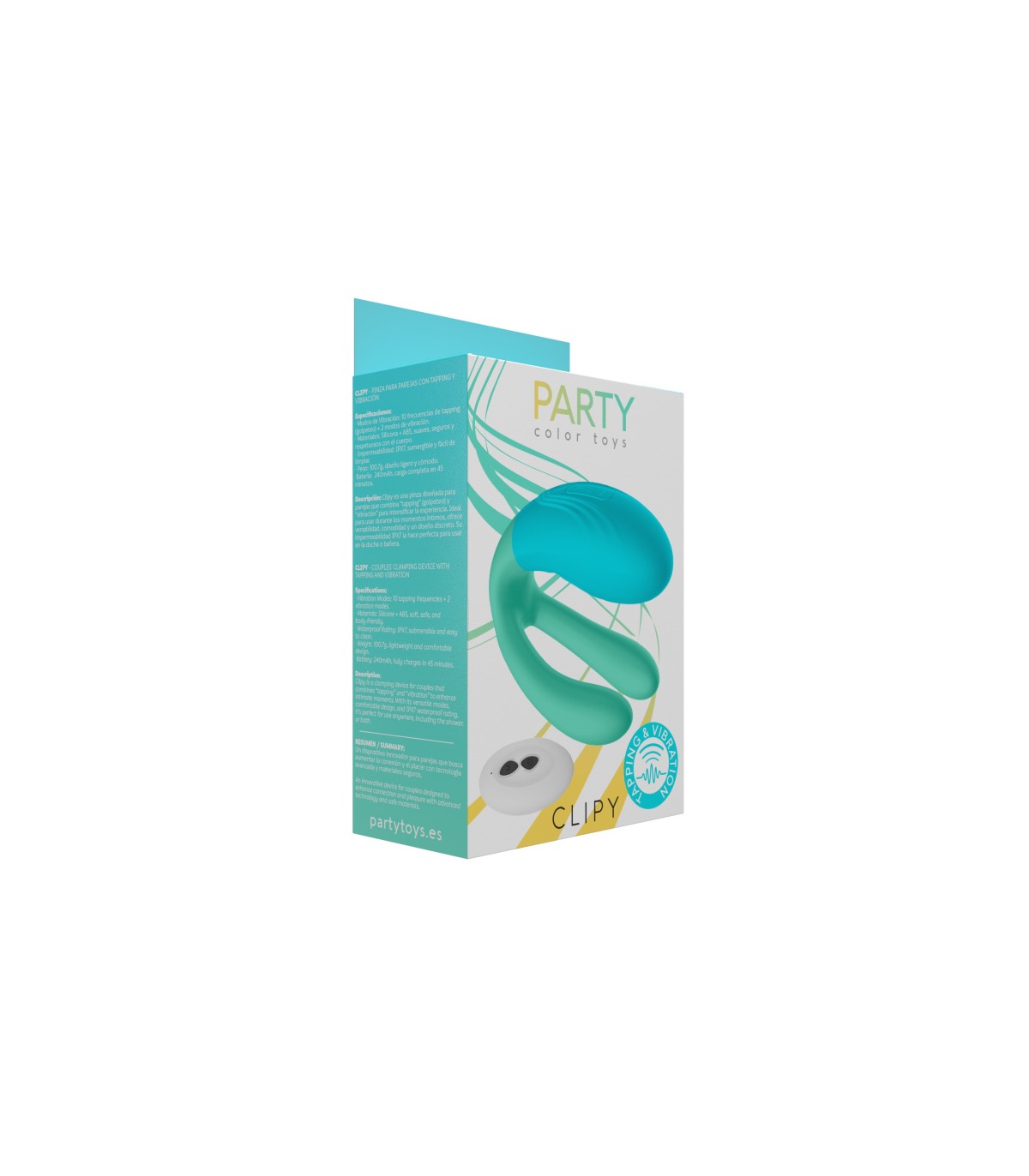 VIBRATORE CLIPY BLU