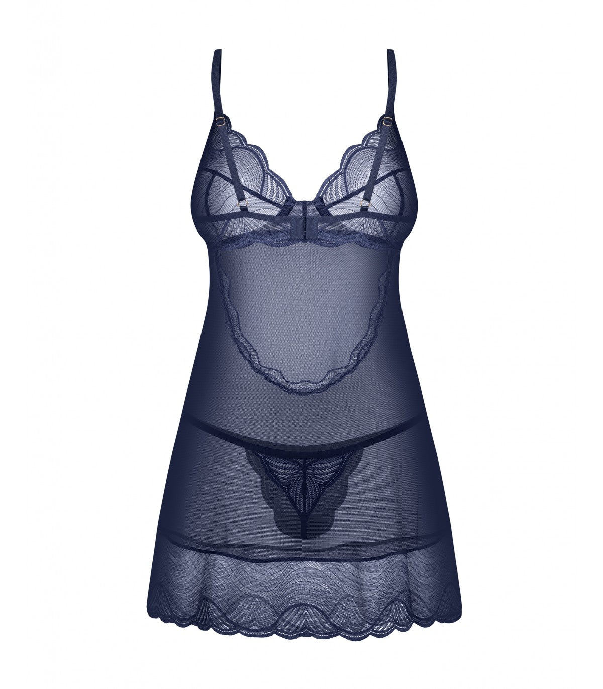 CAMICIA E PERIZOMA NIGHTLY BLUE M/L