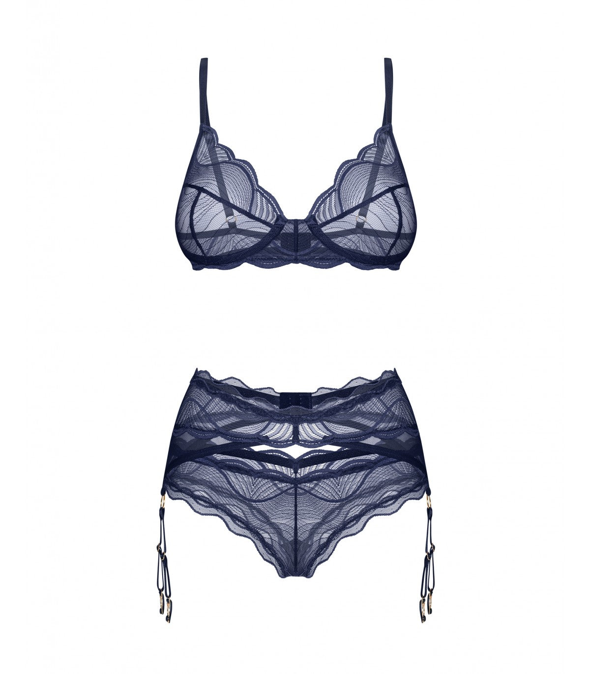 SET 3 PEZZI NIGHTLY BLUE XS/S