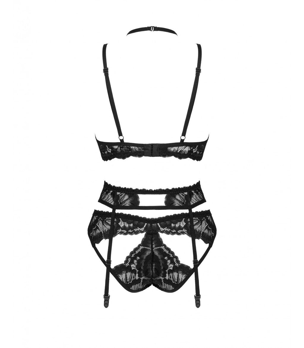 ALESSYA SET 3 PEZZI NERO M/L