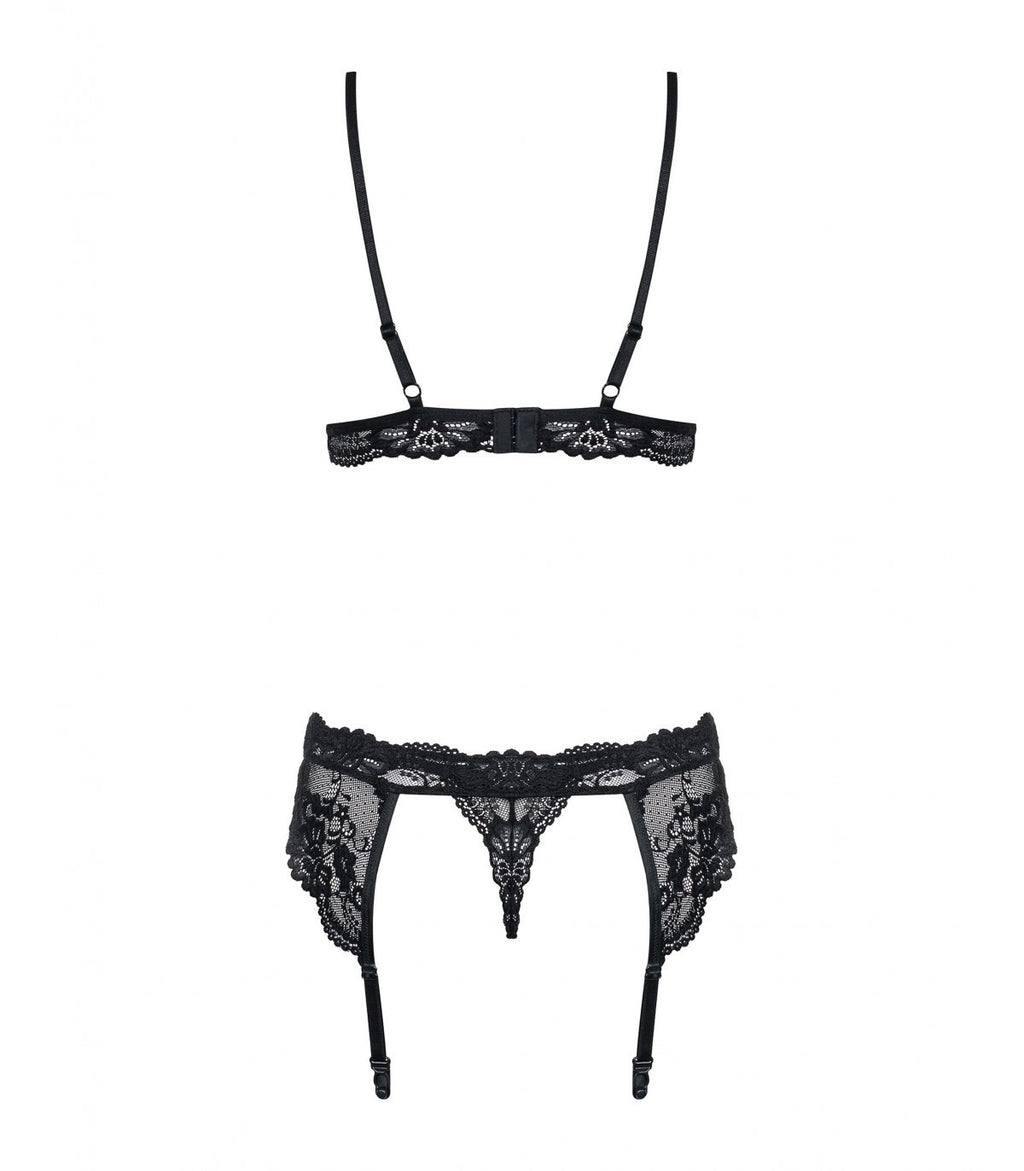 810-SEG-1 SET 3 PEZZI NERO L/XL