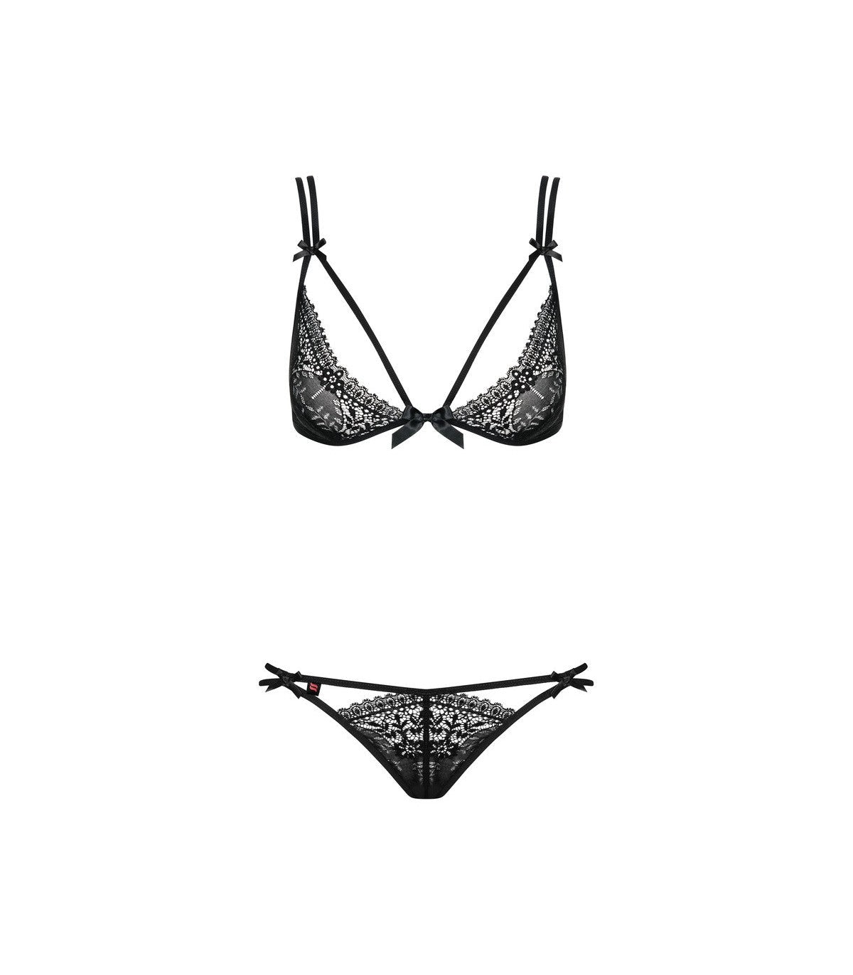 SET 2 PEZZI INTENSA NERO L/XL