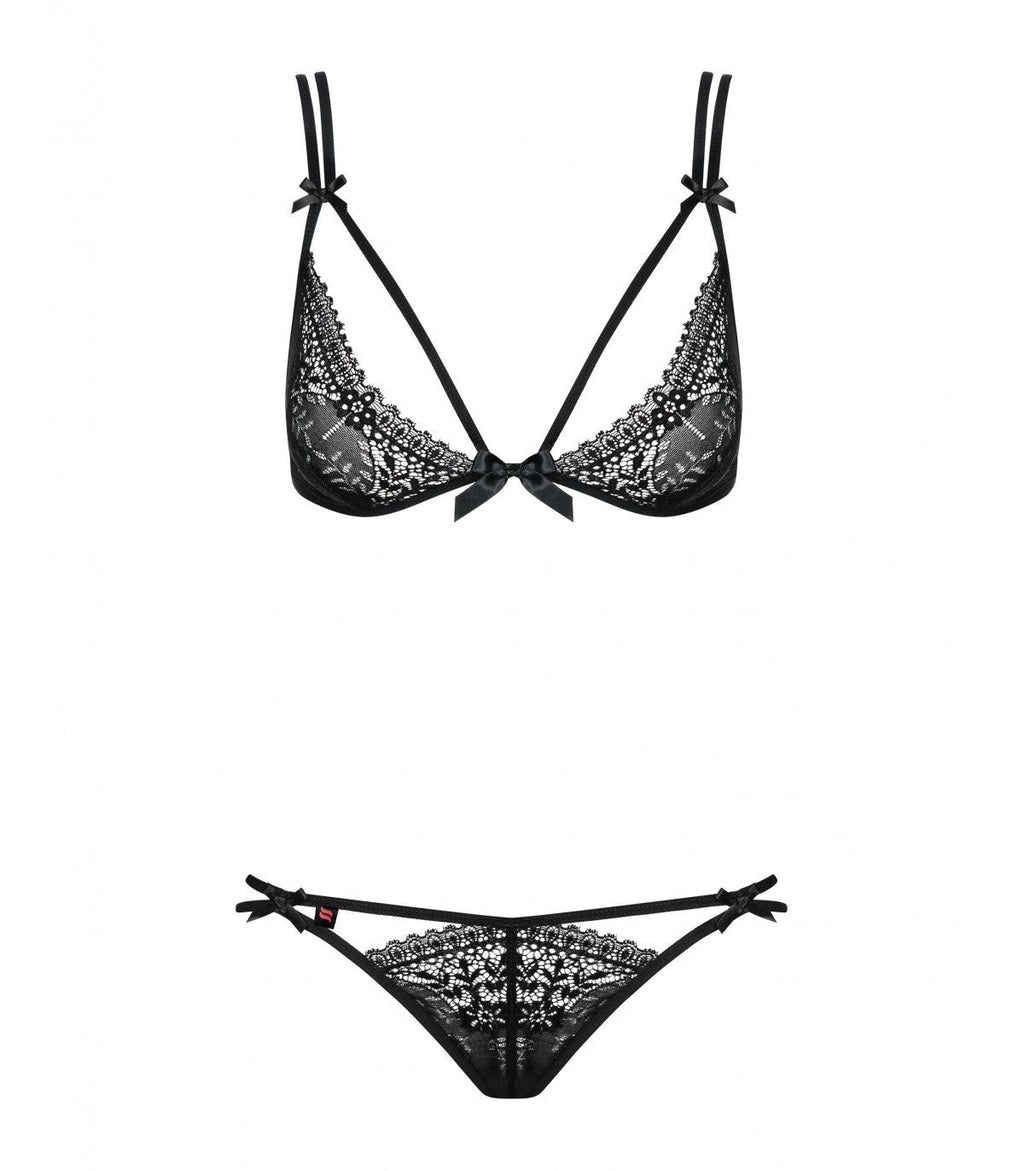 SET 2 PEZZI INTENSA NERO L/XL