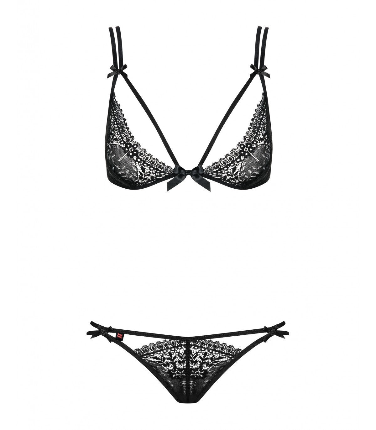 SET 2 PEZZI INTENSA NERO L/XL