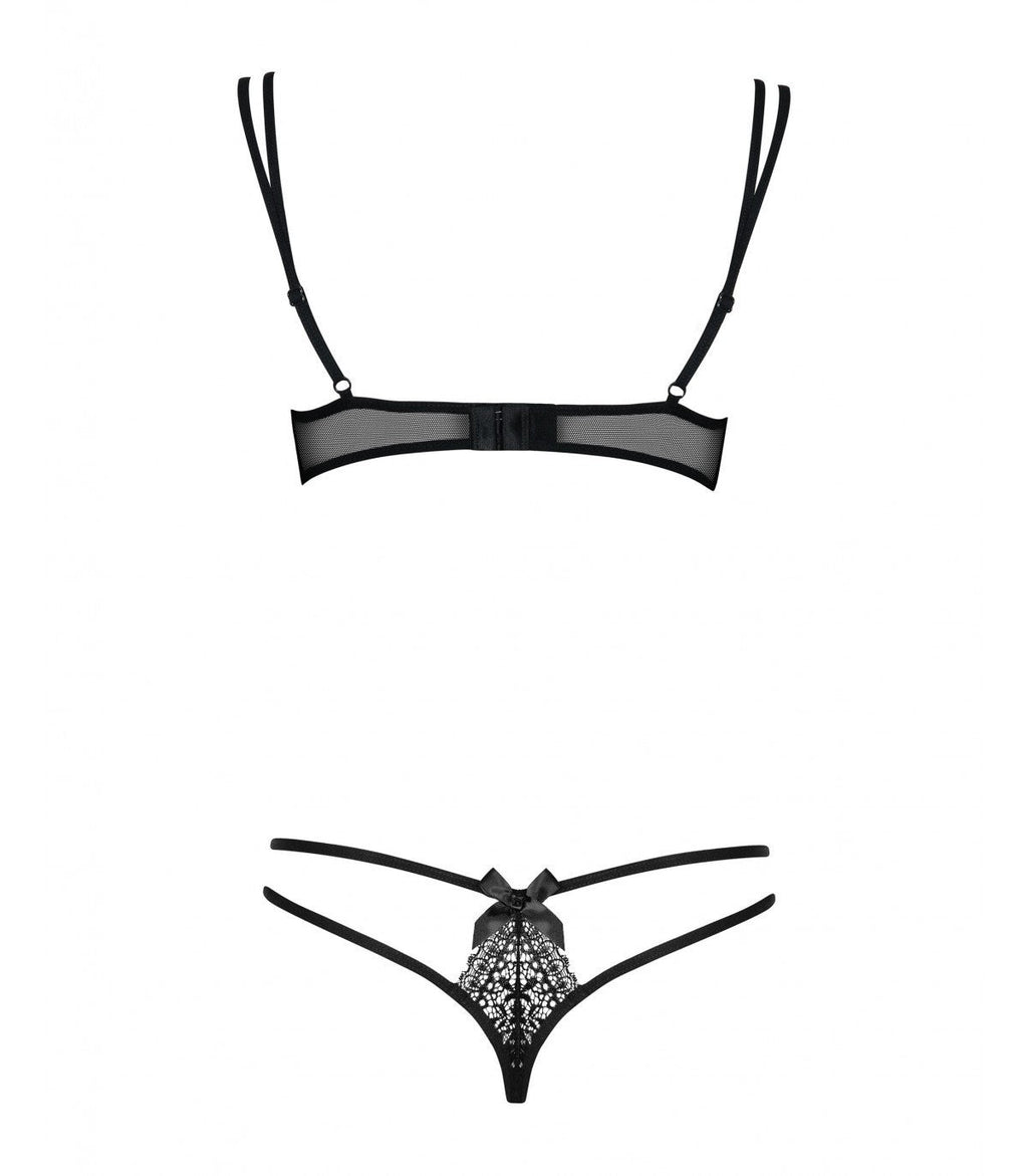SET 2 PEZZI INTENSA NERO L/XL