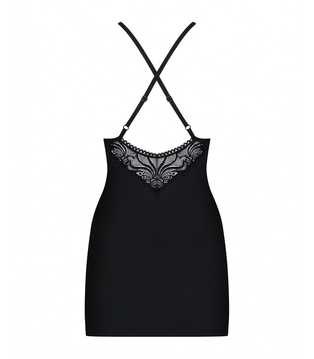 828-CHE-1 CHEMISE & THONG L/XL