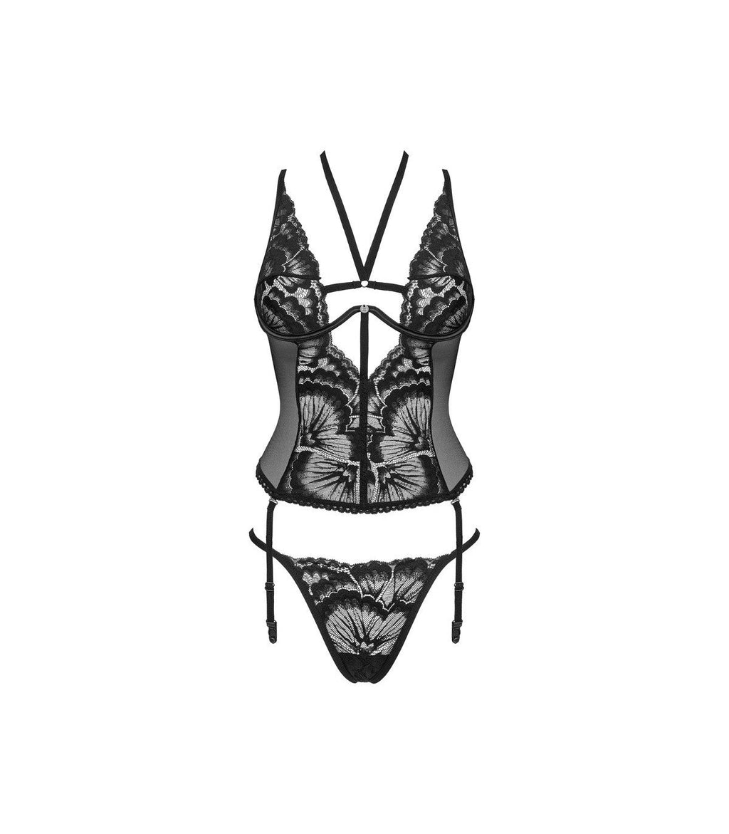 CORSETTO ALESSYA NERO M/L