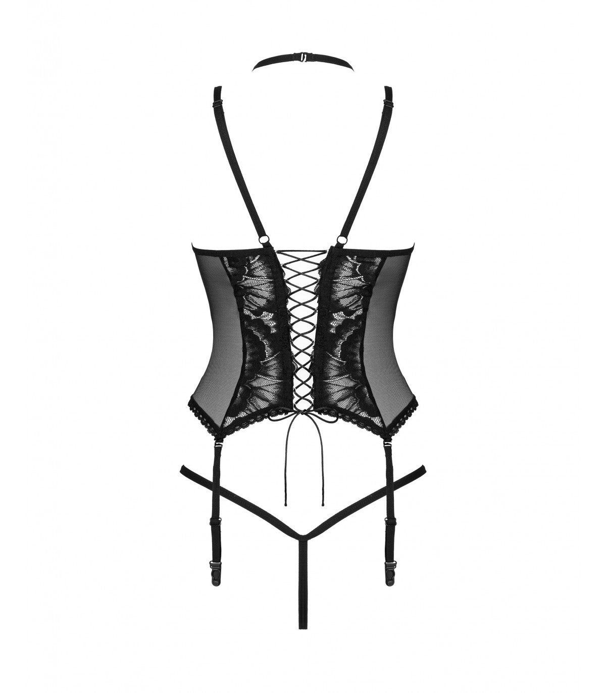 CORSETTO ALESSYA NERO M/L