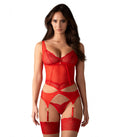 CORSETTO E PERIZOMA CUPIDE DESIR S/M