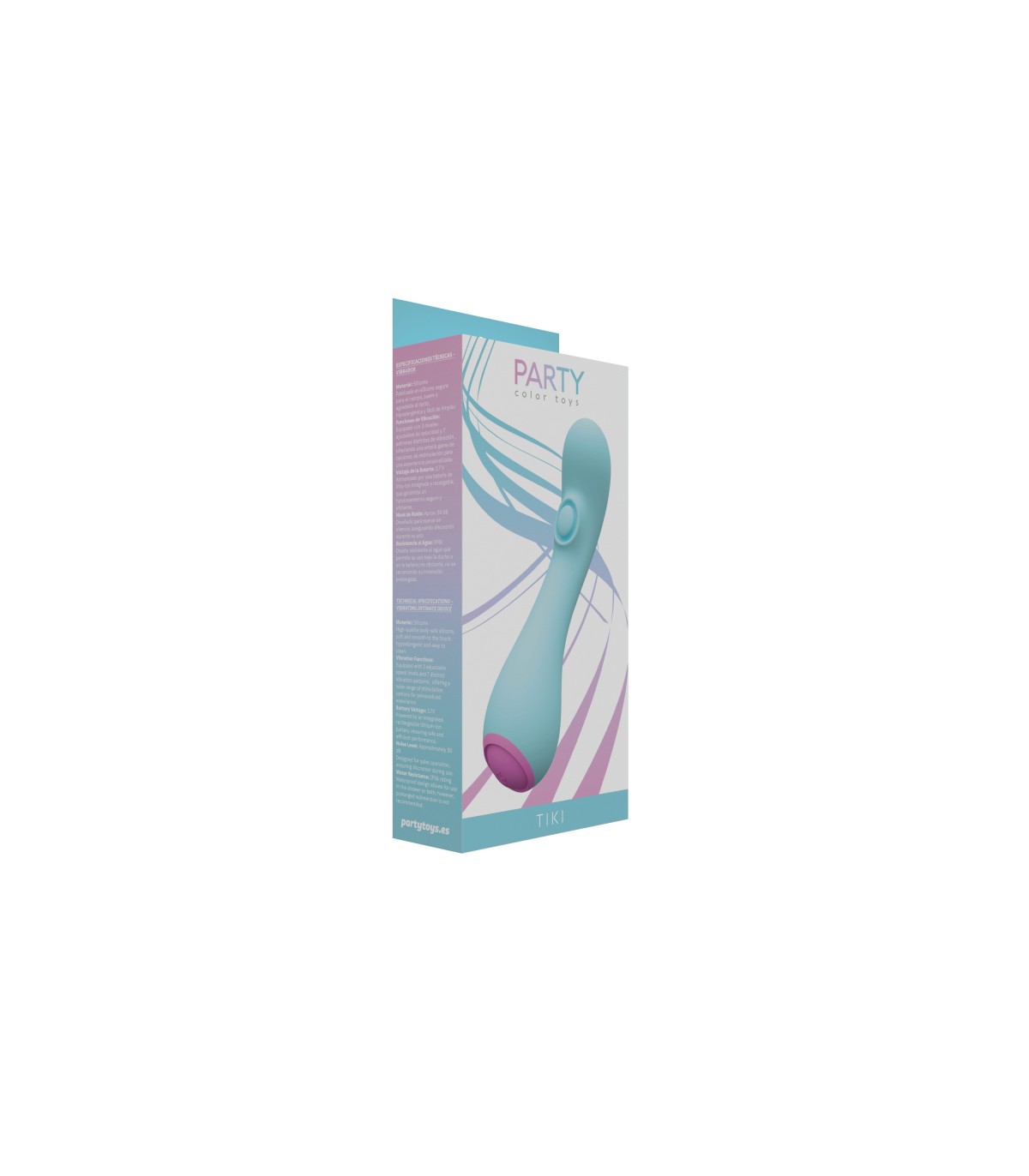 VIBRATORE TIKI BLU