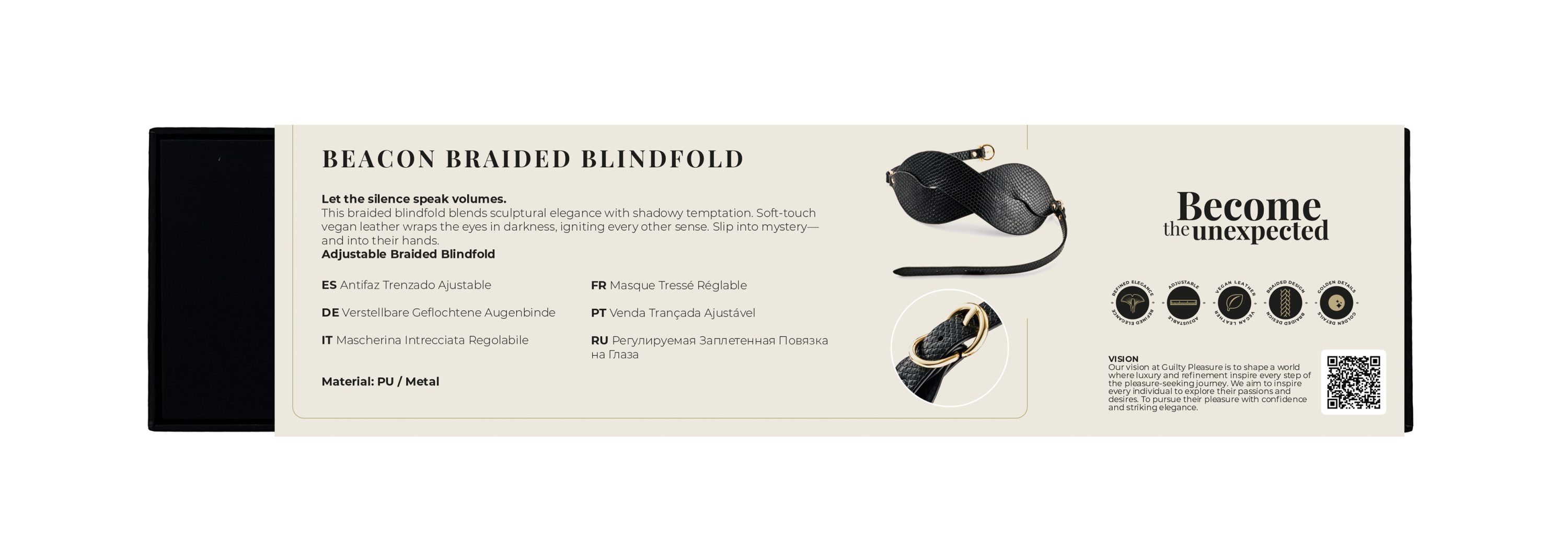 GUILTY PLEASURE BEACON BENDA INTRECCIATA