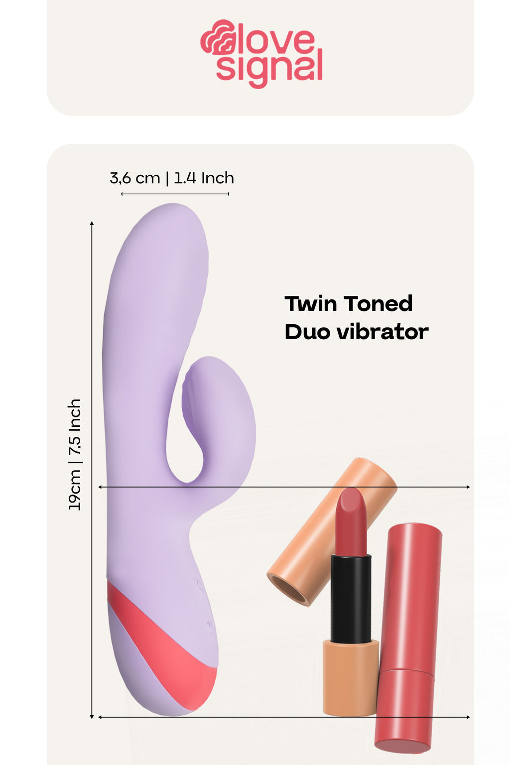 DUO TWIN TONED LOVE SIGNAL
