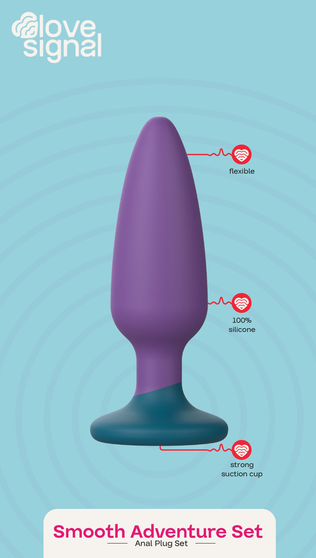 SET AVVENTURA LEVIGATA LOVE SIGNAL