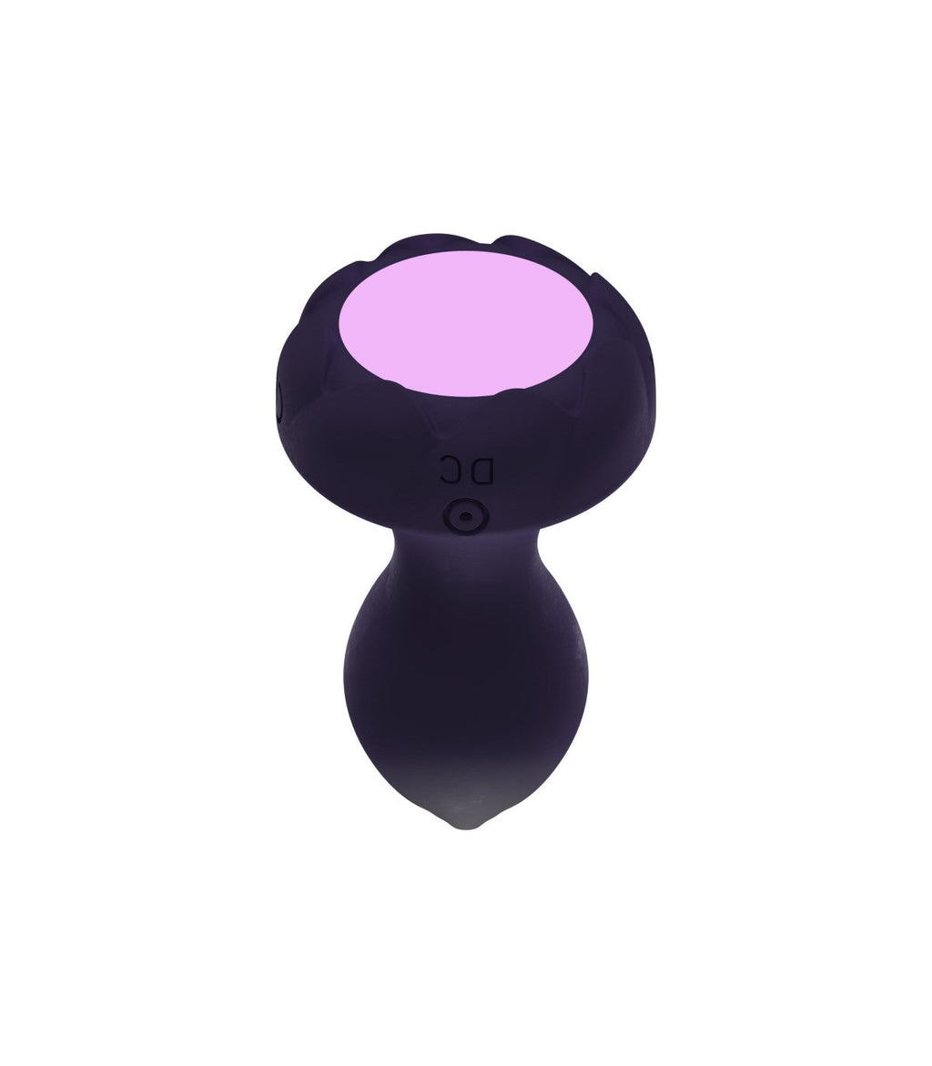 QUALSIASI SPINA VIBRATORE ROTANTE USB CON TELECOMANDO