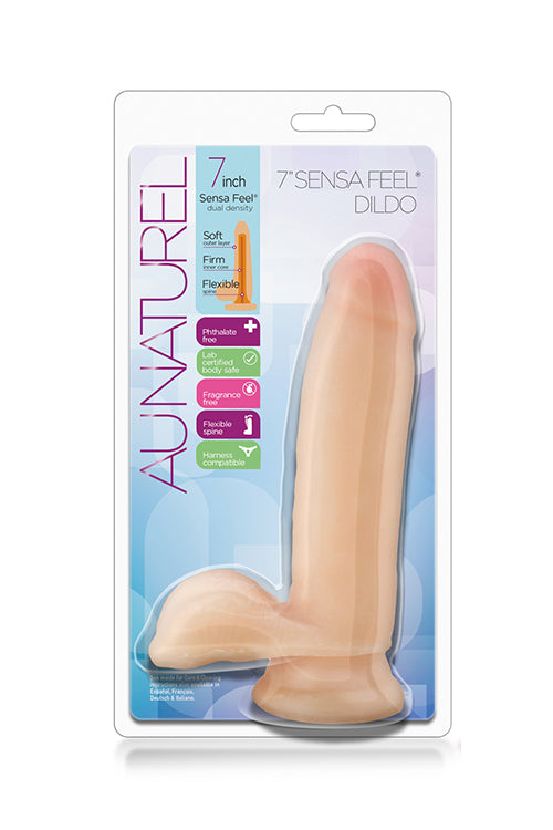 DILDO SENSA FEEL DA 7 POLLICI AL NATURALE BEIG