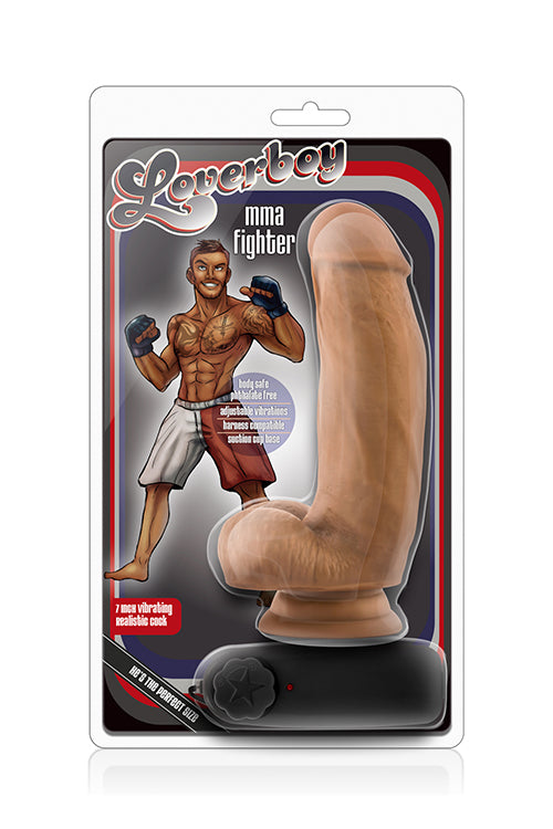 COVERBOY LOTTATORE MMA CAZZO DA 7 POLLICI MOCHA