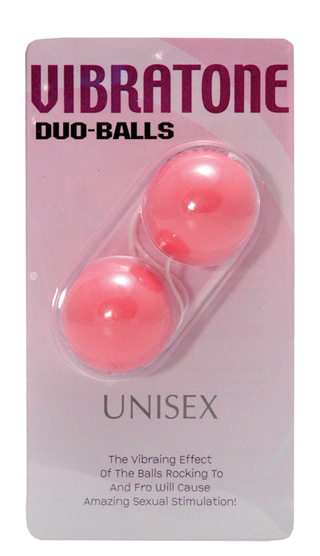 VIBRATONE DUO BALLS BLISTER ROSA