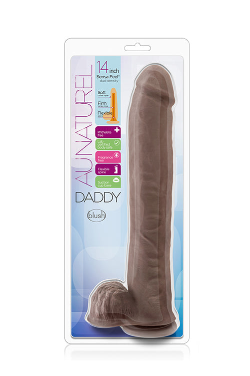 DILDO SENSA FEEL AU NATURAL DADDY DA 14 POLLICI