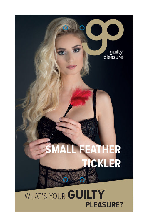 BLAZE SMALL FEATHER TICKLER ROSSO