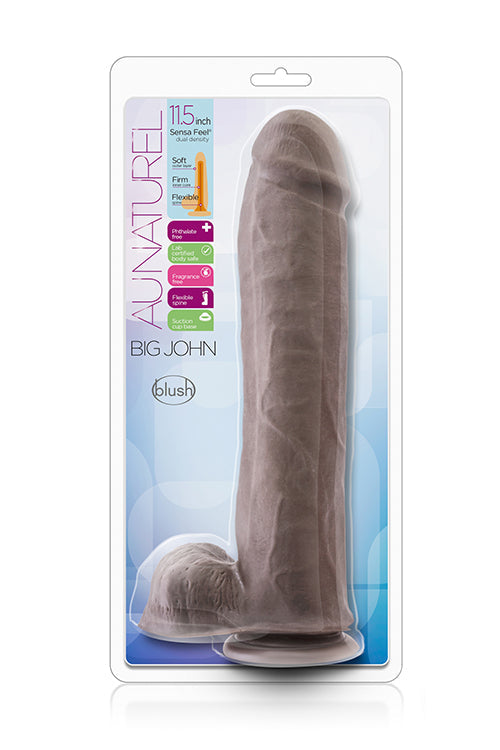 DILDO BIG JOHN 11,5 POLLICI AL NATURALE
