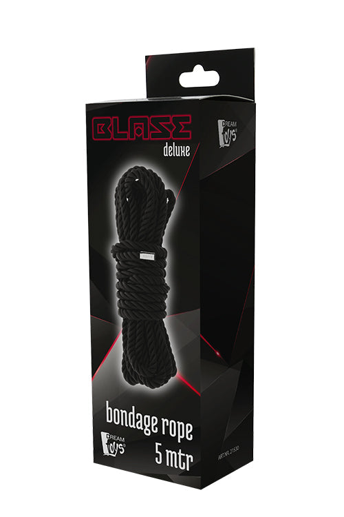 BLAZE DELUXE CORDA BONDAGE 5M NERA