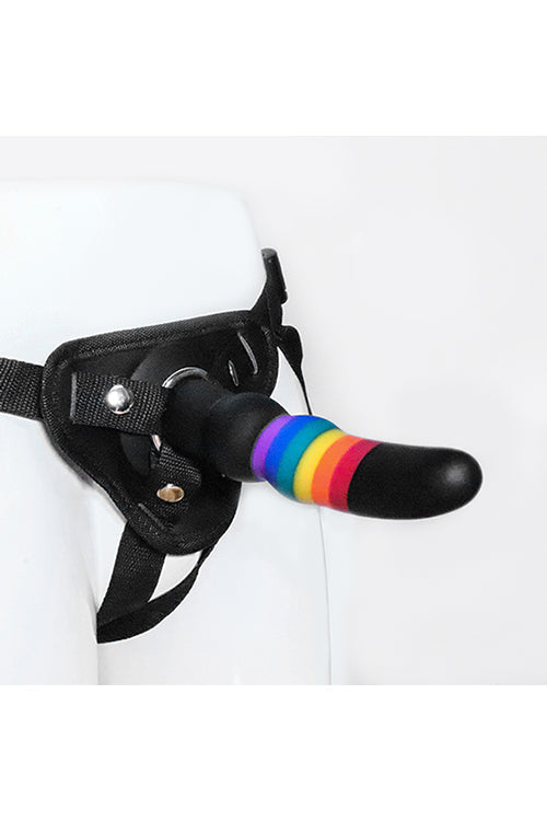 DILDO SOLIDO ESSENTIALS STRAP ON