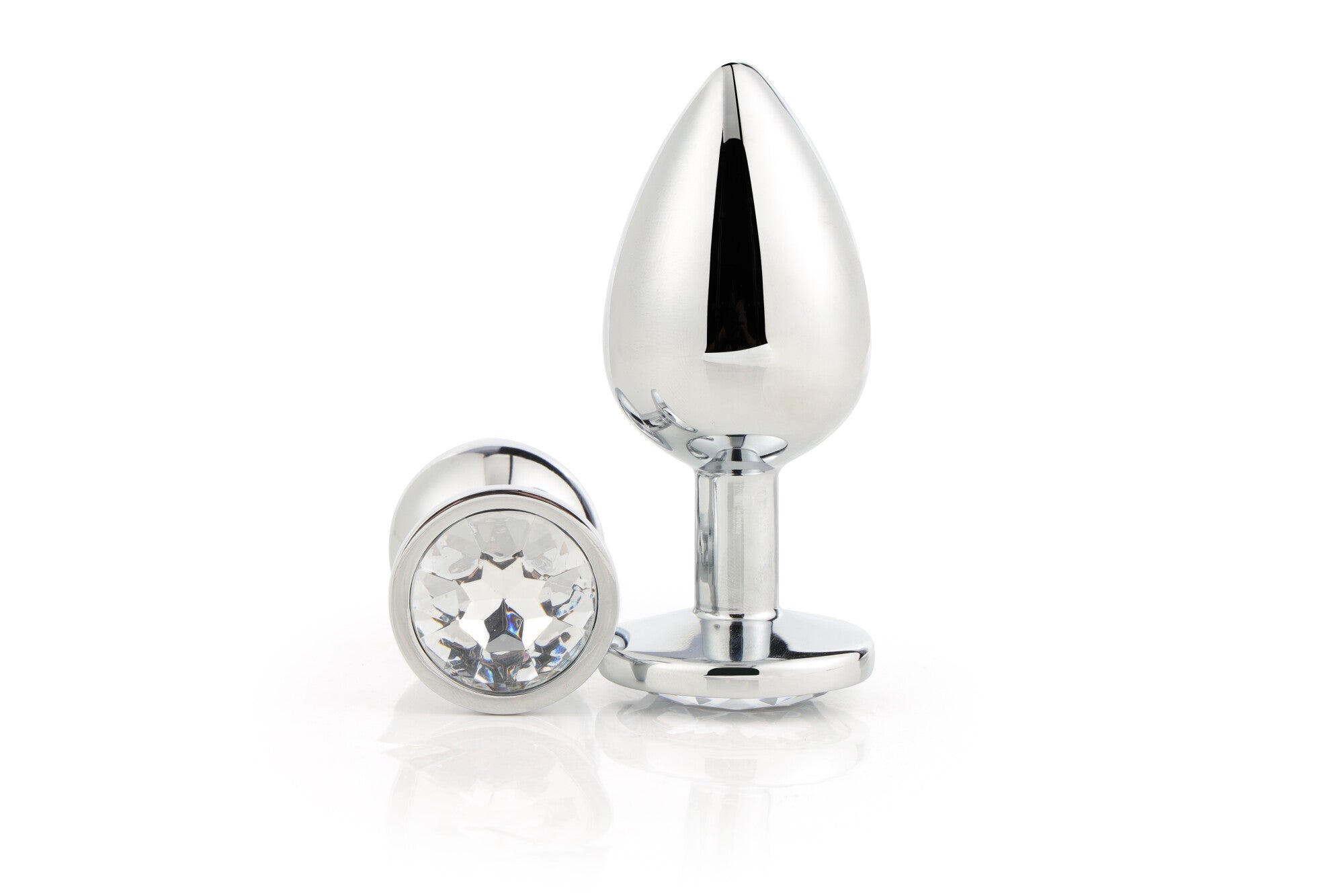 Tappo grande in argento scintillante
